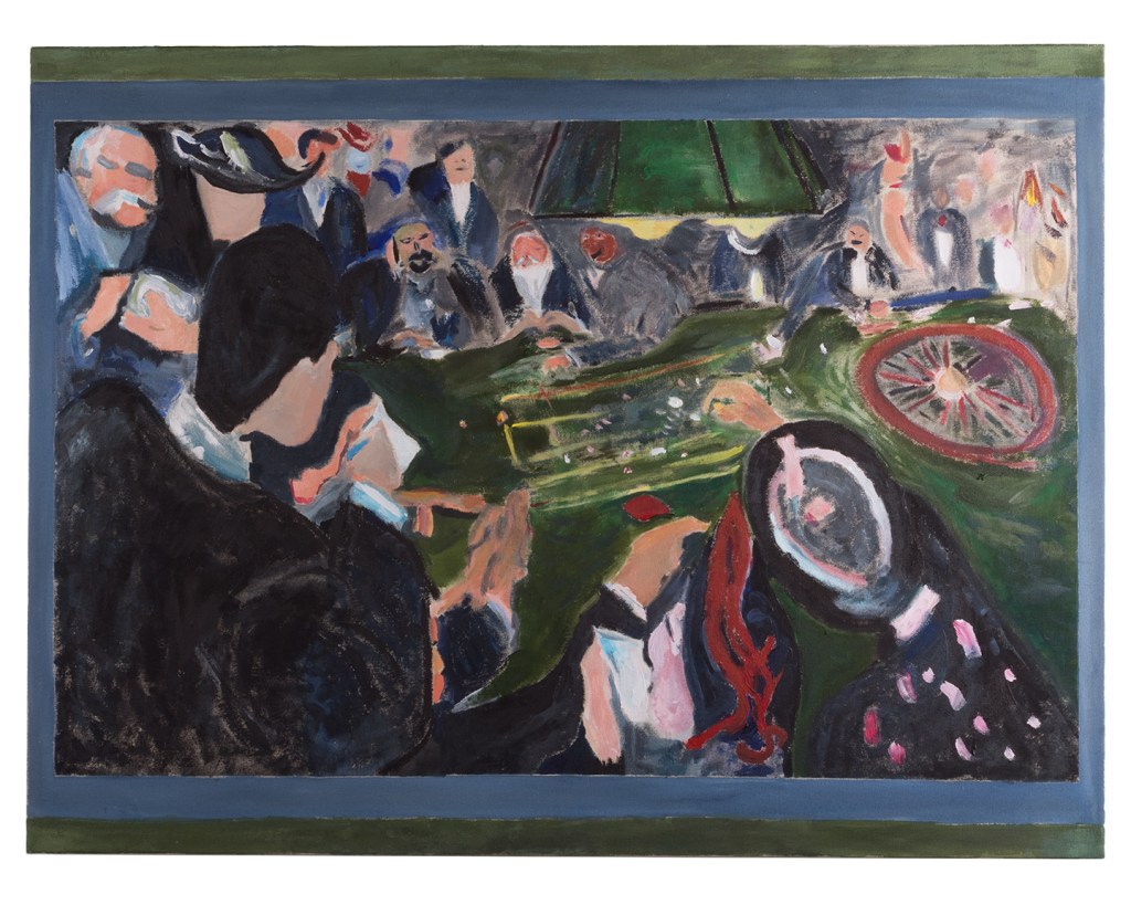 Acrylic Painting (from E. Munch) 38in x 48 in 2022