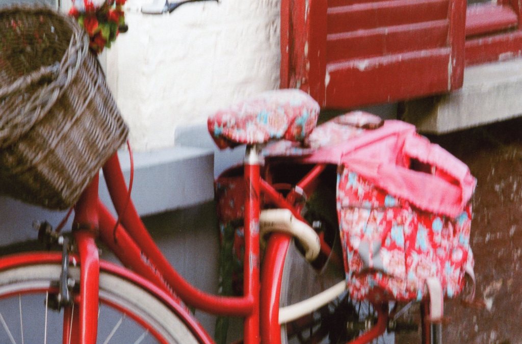 Red Bike 35 mm Film Print 2018